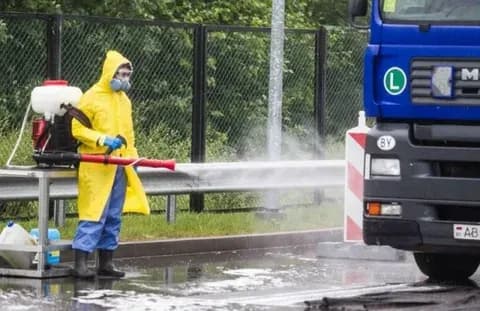 Дезинфекция транспорта